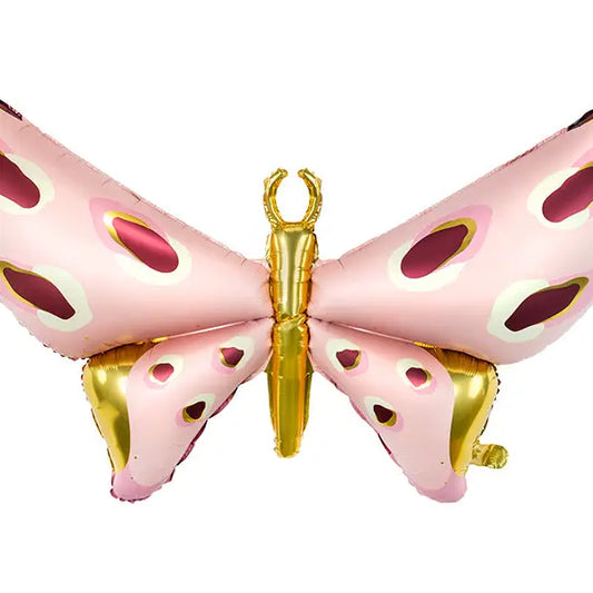 Colorful Butterfly Foil Balloon - Garden Party Centerpiece | 43x30 Inches